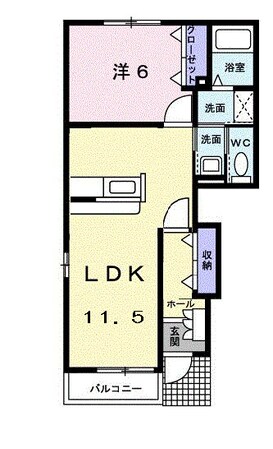 メロディハウス　メゾピアノの物件間取画像